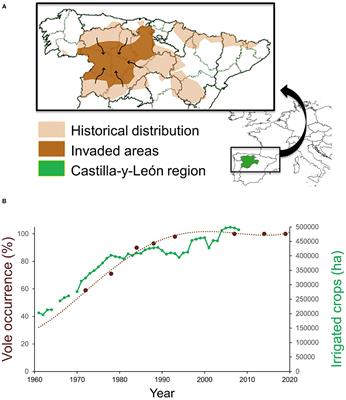 Linking Zoonosis Emergence to Farmland Invasion by Fluctuating Herbivores: Common Vole Populations and Tularemia Outbreaks in NW Spain